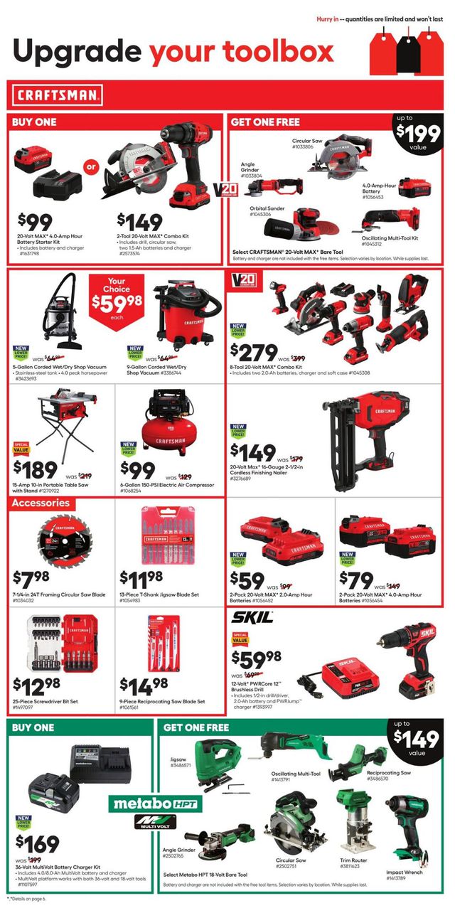Lowe's Ad from 11/18/2021