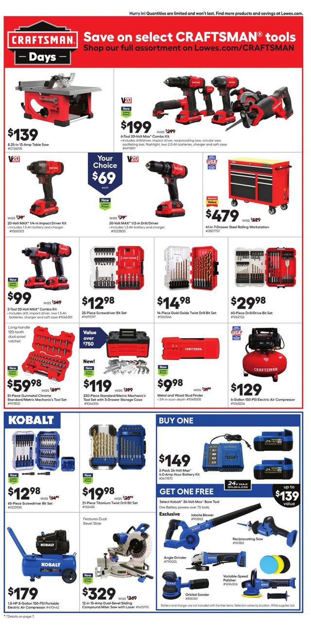 Lowe's Ad from 05/05/2022