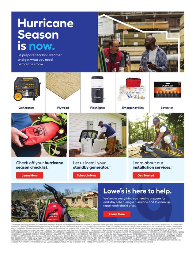 Lowe's Ad from 07/13/2023