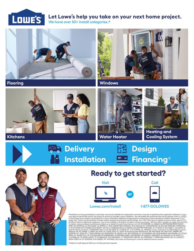 Lowe's Ad from 07/27/2023