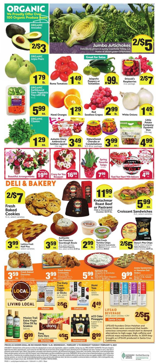 Lucky Supermarkets Ad from 02/03/2021