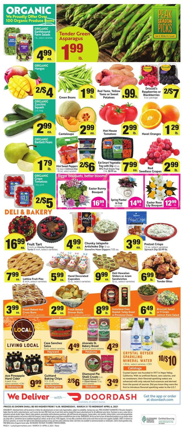 Lucky Supermarkets Ad from 03/31/2021