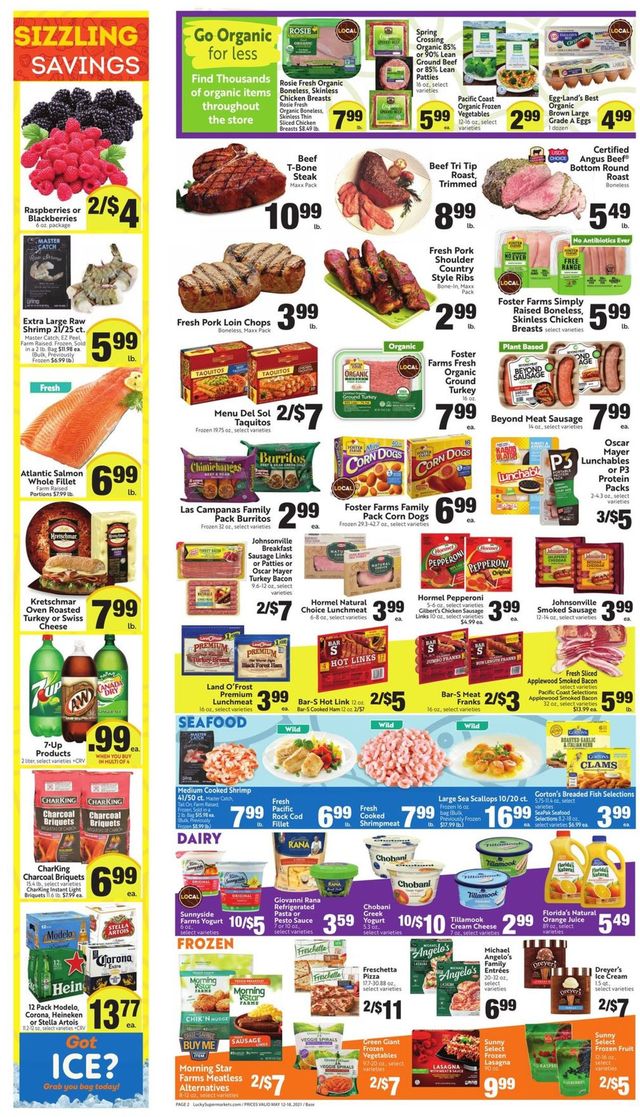 Lucky Supermarkets Ad from 05/12/2021
