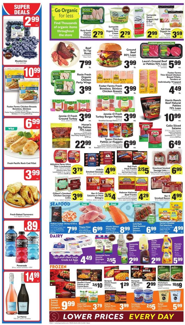 Lucky Supermarkets Ad from 06/02/2021