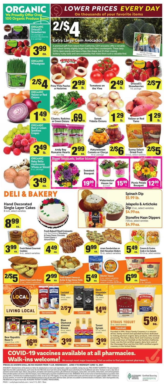 Lucky Supermarkets Ad from 06/09/2021