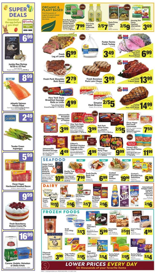 Lucky Supermarkets Ad from 04/13/2022