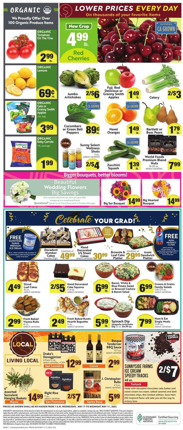 Lucky Supermarkets Ad from 05/11/2022