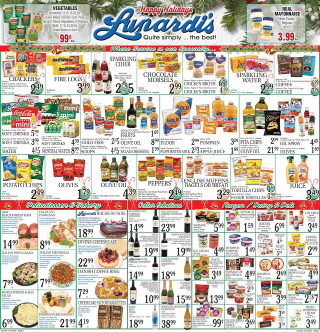 Lunardi's Ad from 12/14/2021