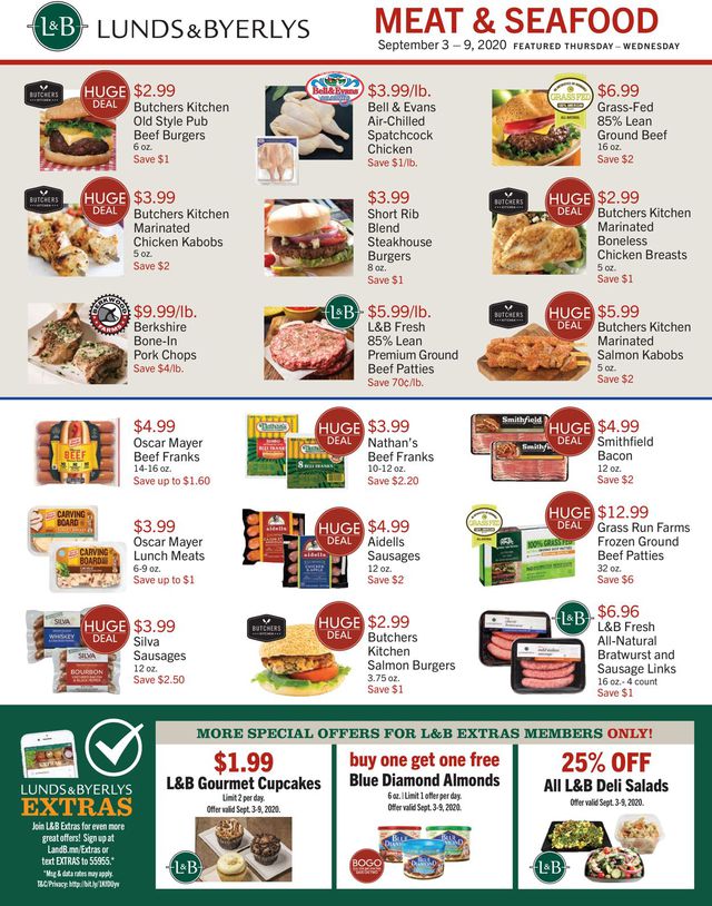 Lunds & Byerlys Ad from 09/03/2020