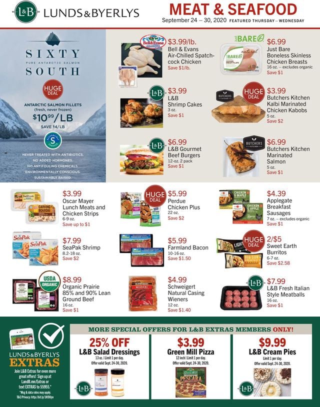 Lunds & Byerlys Ad from 09/24/2020