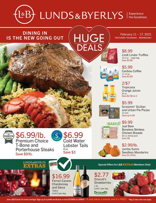 Lunds & Byerlys Ad from 02/11/2021