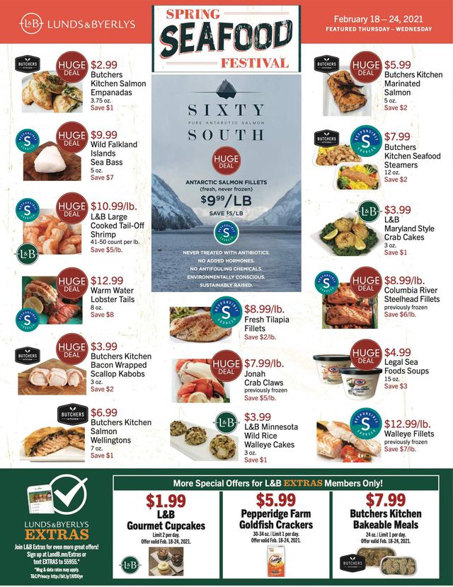 Lunds & Byerlys Ad from 02/18/2021