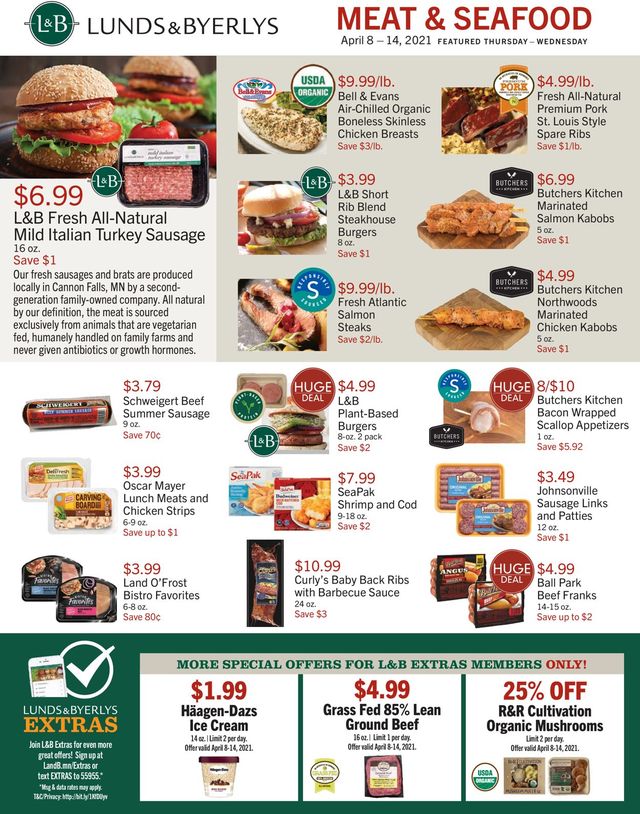 Lunds & Byerlys Ad from 04/08/2021