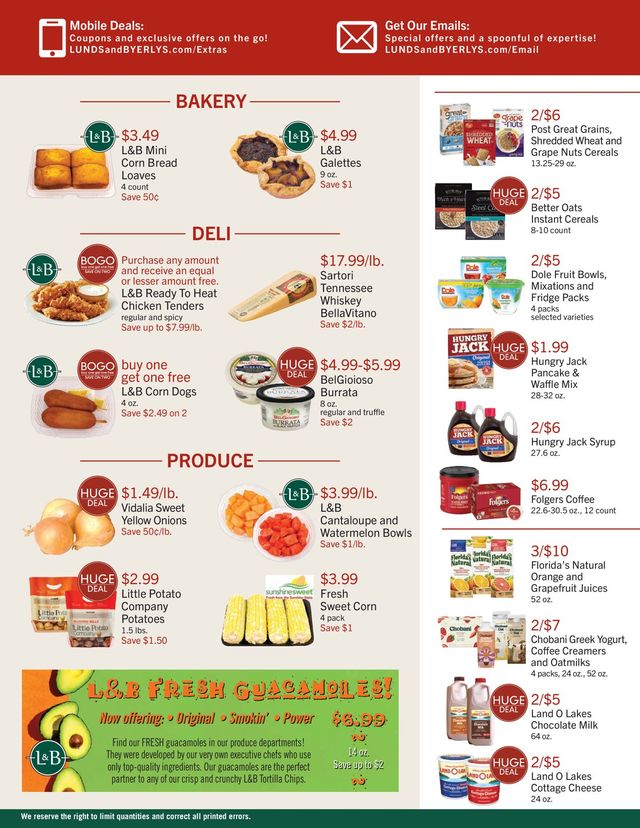 Lunds & Byerlys Ad from 04/29/2021