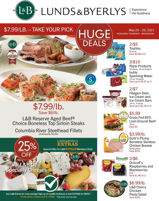 Lunds & Byerlys Ad from 05/20/2021