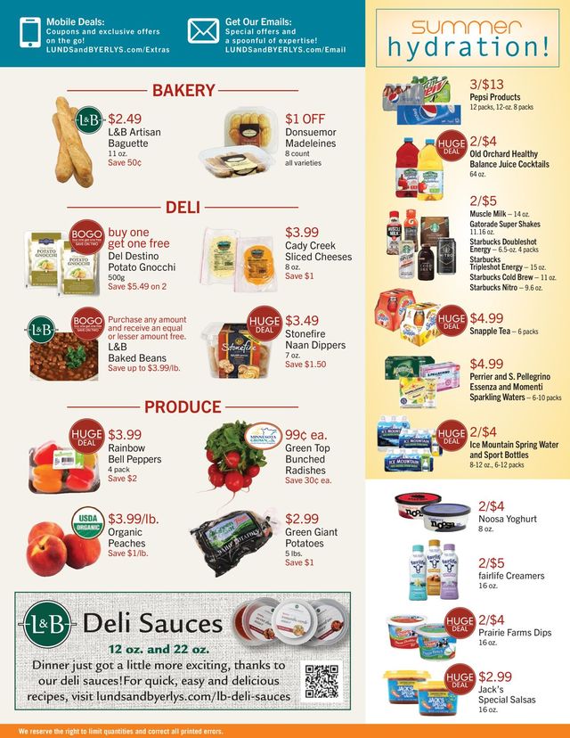 Lunds & Byerlys Ad from 07/08/2021