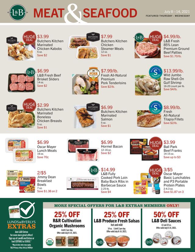 Lunds & Byerlys Ad from 07/08/2021