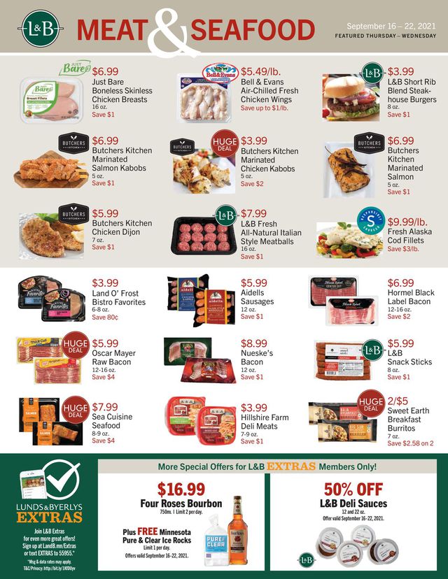 Lunds & Byerlys Ad from 09/16/2021