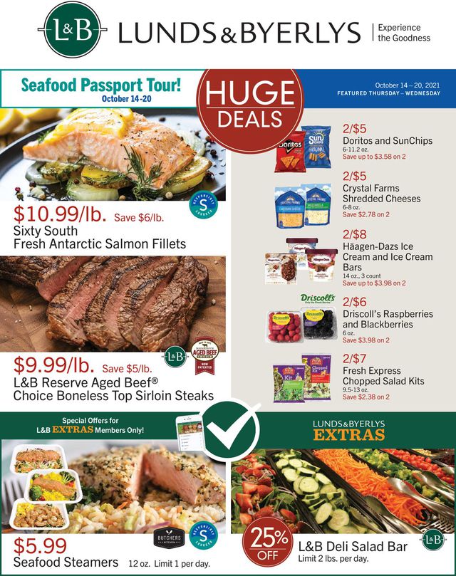 Lunds & Byerlys Ad from 10/14/2021