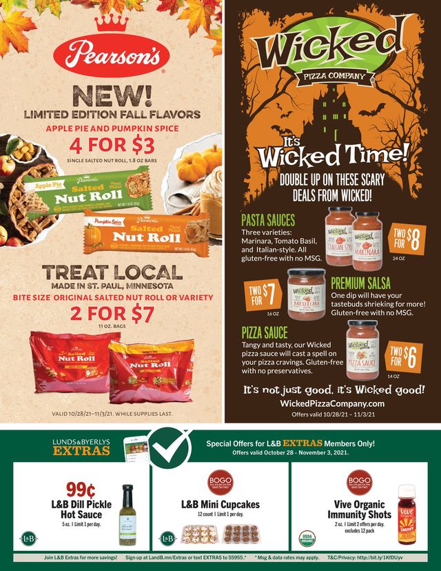 Lunds & Byerlys Ad from 10/28/2021