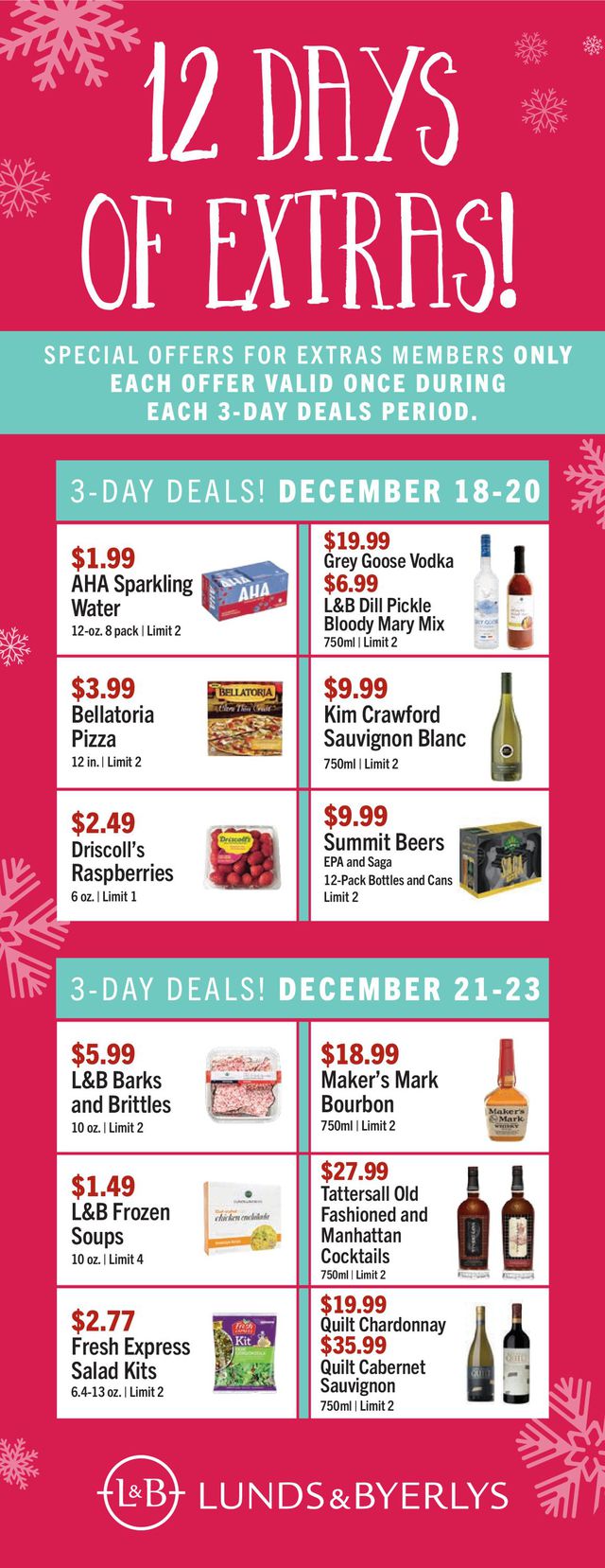 Lunds & Byerlys Ad from 12/09/2021