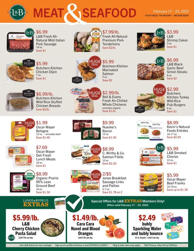 Lunds & Byerlys Ad from 02/17/2022