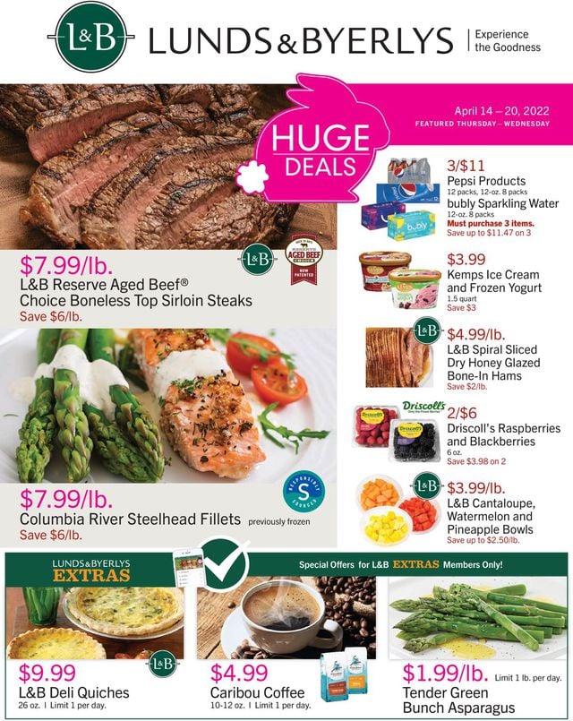 Lunds & Byerlys Ad from 04/14/2022