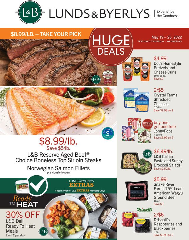 Lunds & Byerlys Ad from 05/19/2022