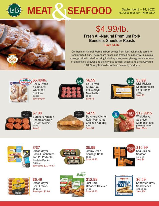Lunds & Byerlys Ad from 09/08/2022