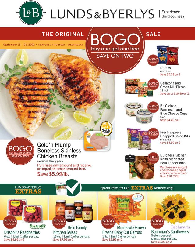 Lunds & Byerlys Ad from 09/15/2022