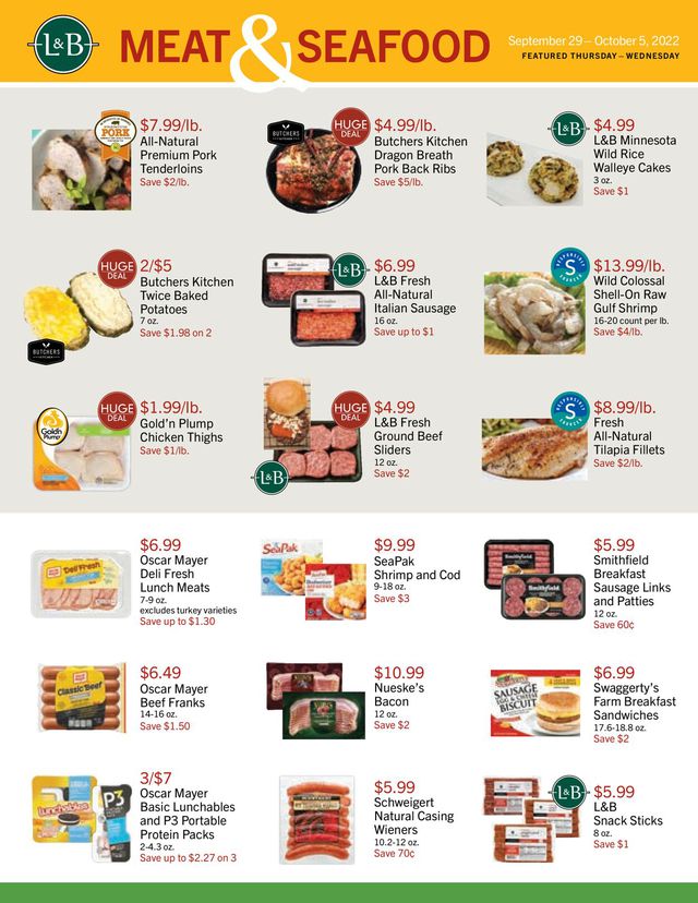 Lunds & Byerlys Ad from 09/29/2022