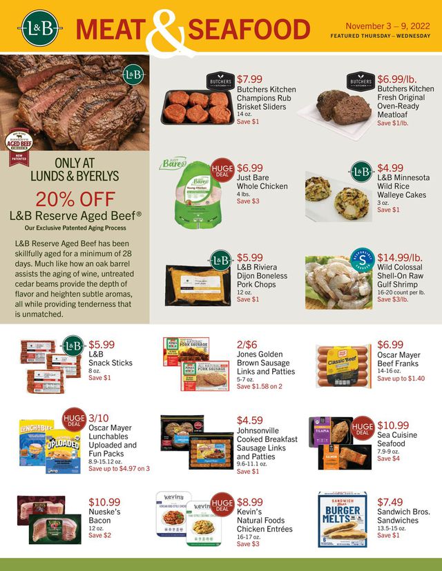 Lunds & Byerlys Ad from 11/03/2022