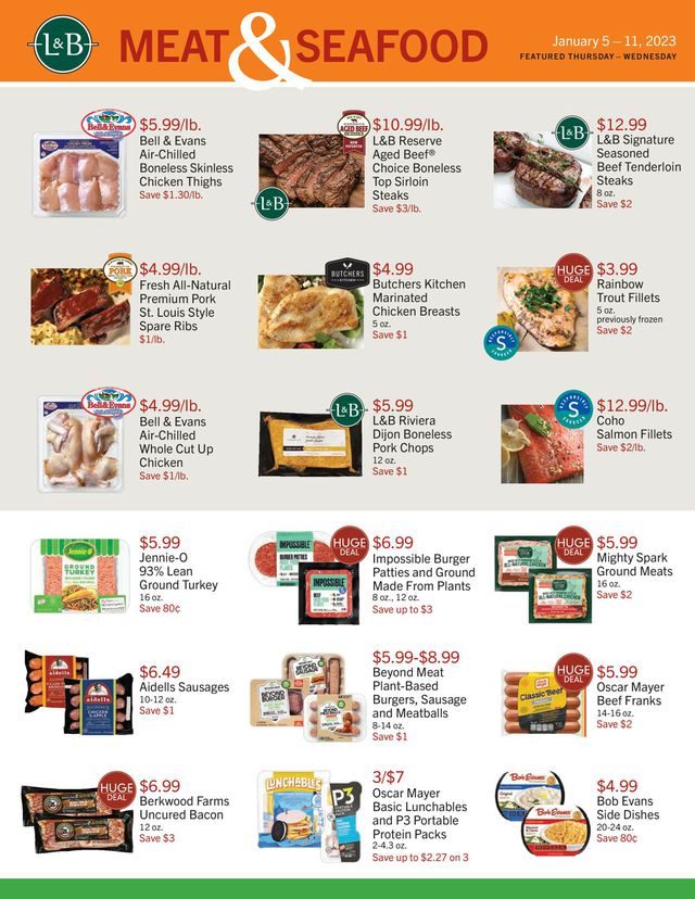 Lunds & Byerlys Ad from 01/05/2023