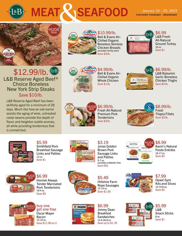 Lunds & Byerlys Ad from 01/19/2023