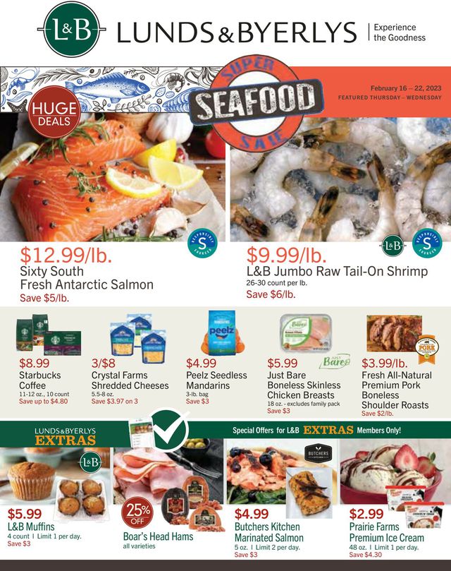 Lunds & Byerlys Ad from 02/16/2023