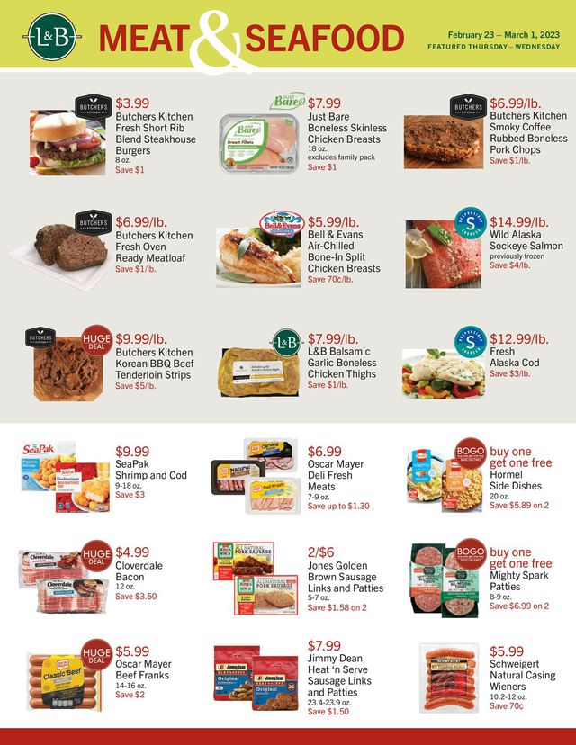 Lunds & Byerlys Ad from 02/23/2023