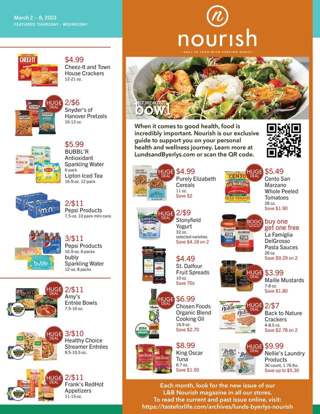 Lunds & Byerlys Ad from 03/02/2023