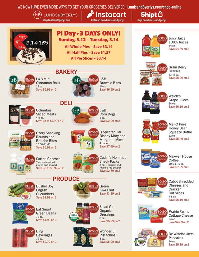 Lunds & Byerlys Ad from 03/09/2023