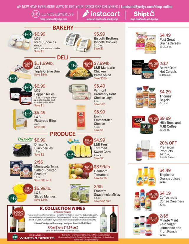 Lunds & Byerlys Ad from 05/11/2023