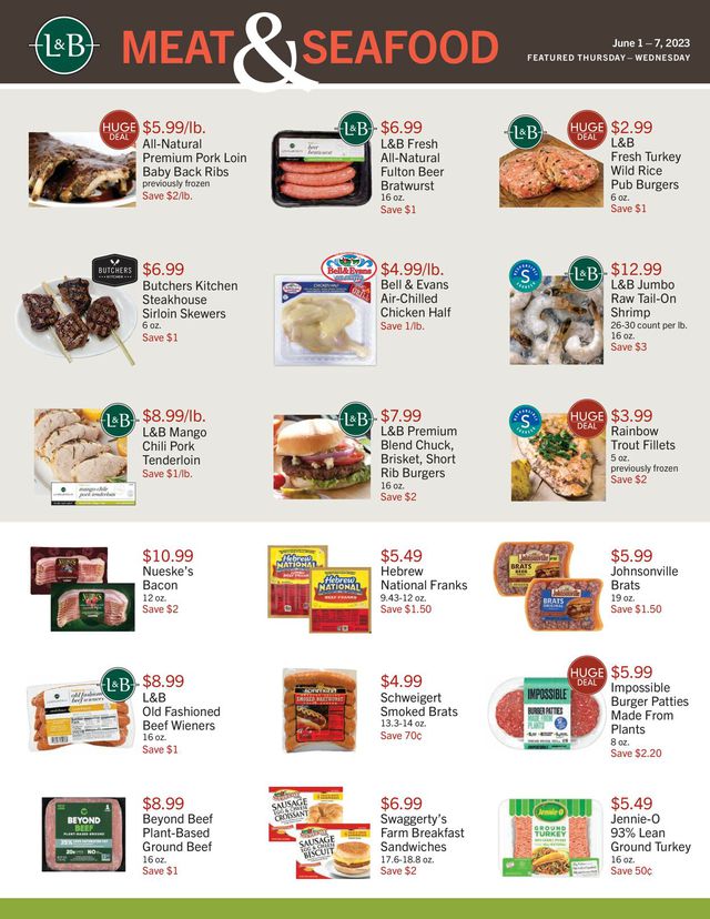 Lunds & Byerlys Ad from 06/01/2023