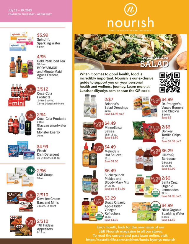 Lunds & Byerlys Ad from 07/13/2023