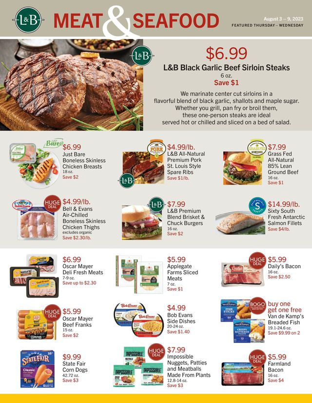Lunds & Byerlys Ad from 08/03/2023
