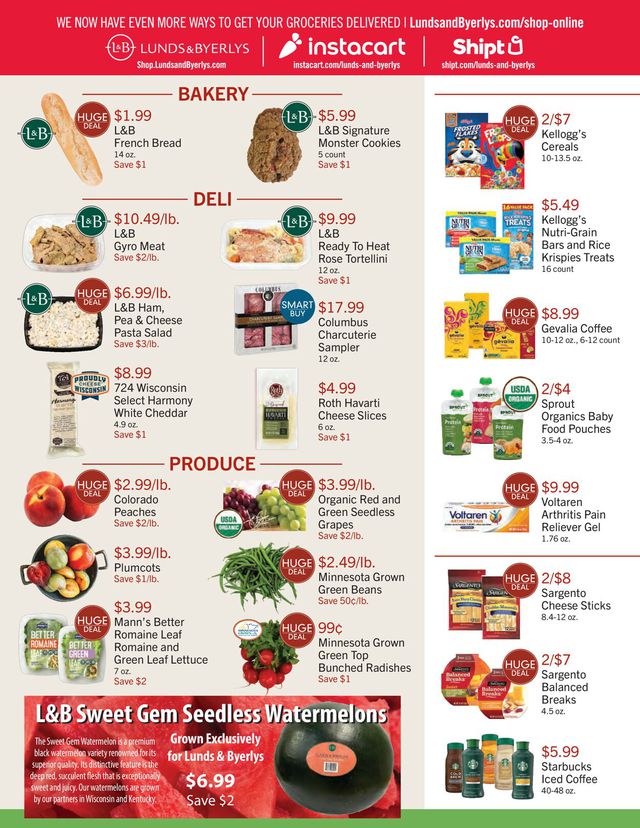 Lunds & Byerlys Ad from 08/10/2023
