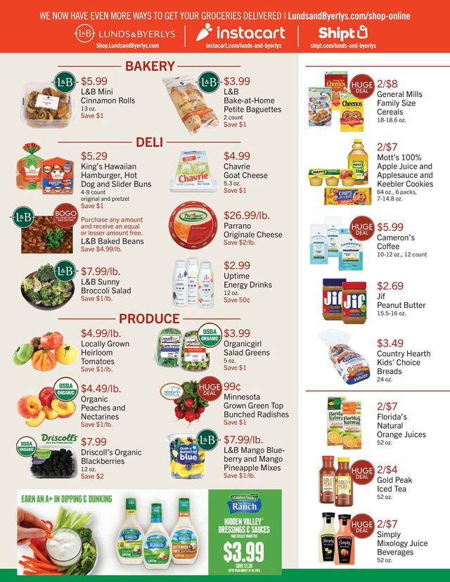 Lunds & Byerlys Ad from 08/24/2023