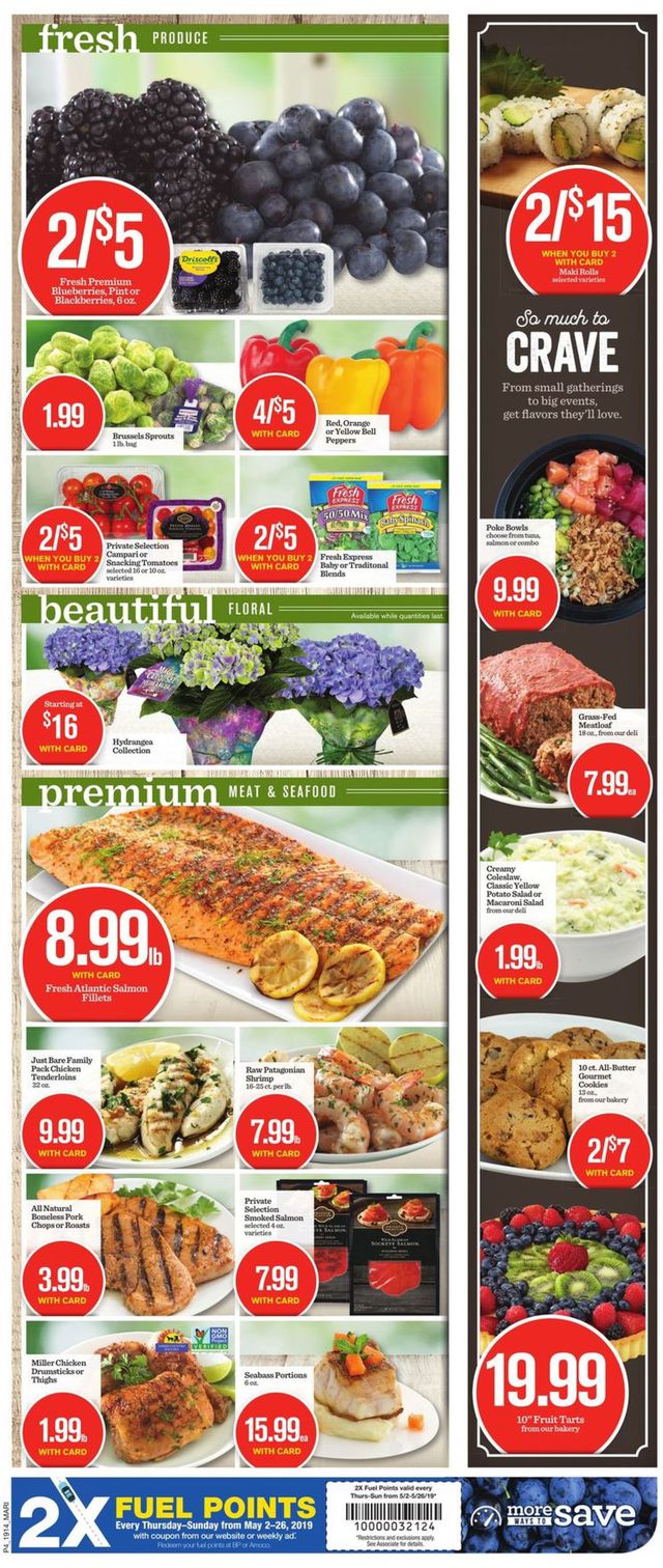 Mariano’s Ad from 05/08/2019