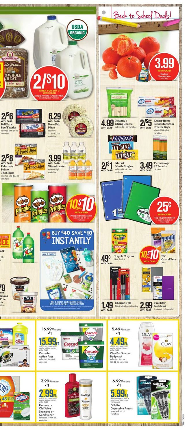 Mariano’s Ad from 07/24/2019