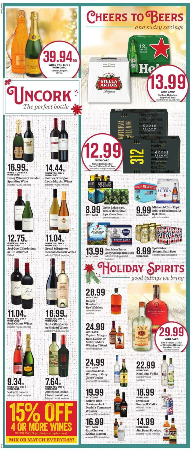 Mariano’s Ad from 12/18/2019