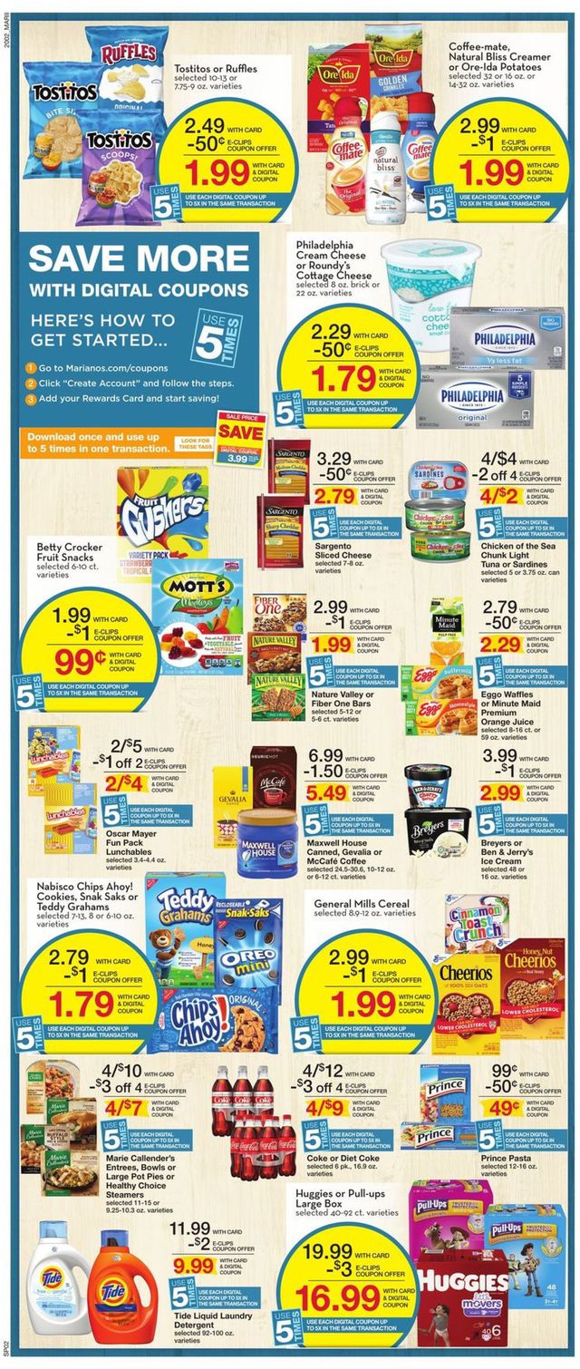 Mariano’s Ad from 02/12/2020