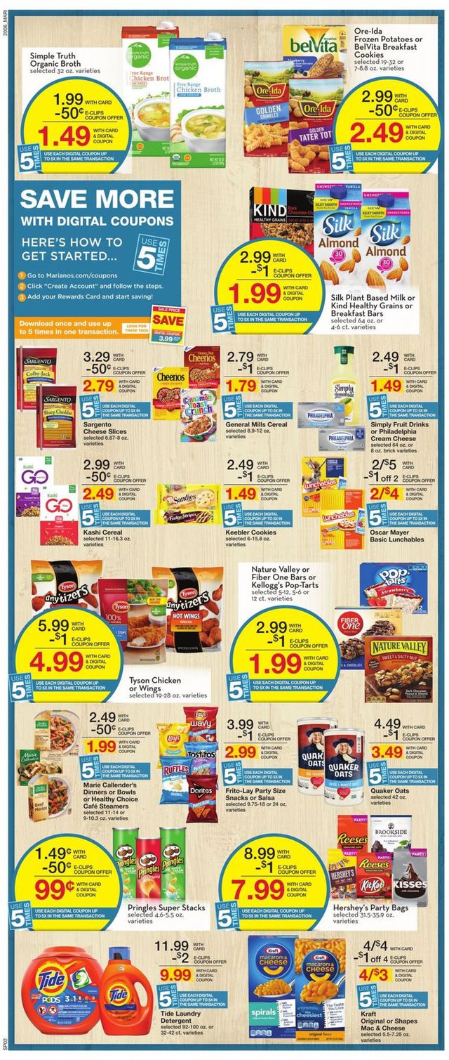 Mariano’s Ad from 03/11/2020