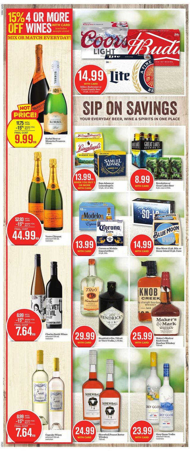 Mariano’s Ad from 03/25/2020